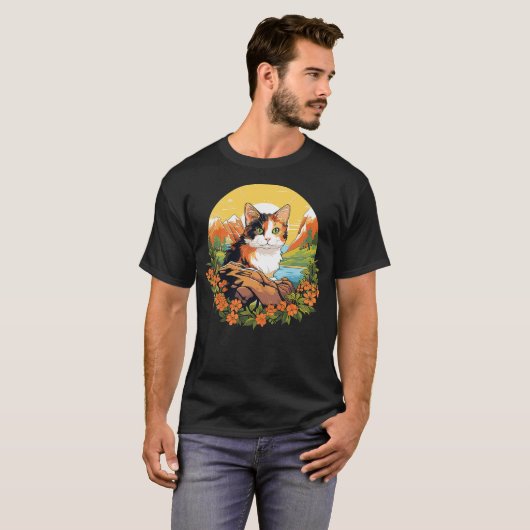 T-shirt Calico Cats Calico Cat (Devant entier)
