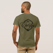 T-shirt CalifasRC Goin' & Comin' Military Green (Dos entier)