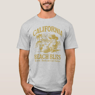 T-shirt California Beach Bliss sur Cali Shores