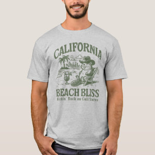 T-shirt California Beach Bliss sur Cali Shores
