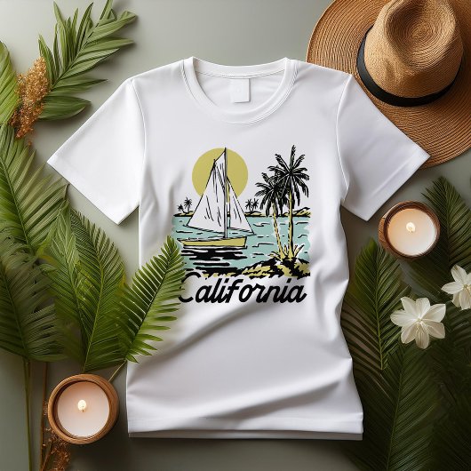 T-shirt California Beach Life