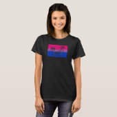 T-shirt California Beach Palm Tree Van Gay Bisexual Pride (Devant entier)