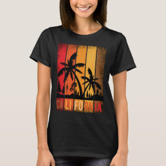T-shirt California beach USA femme