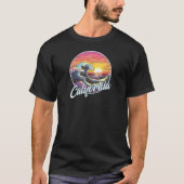 T-shirt California Beach Waves (Devant)