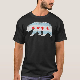 T-shirt California Bear Chicago - Famille de transplantati