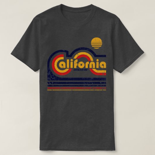 T-shirt California Dreamin (Design devant)