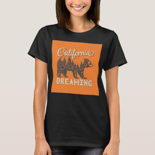 T-shirt California Dreaming (Devant)