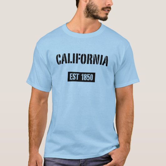 T-shirt California EST 1850 (Devant)