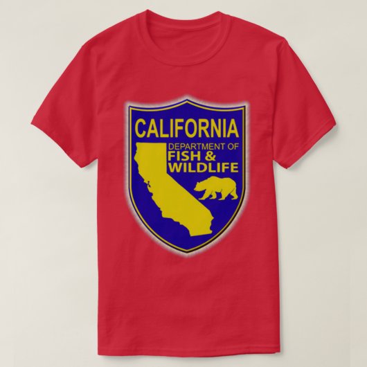 T-shirt California Fish amp (Design devant)