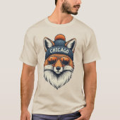 T-shirt California FOX with Beanie Chicago (Devant)