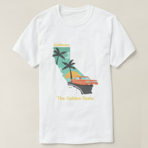 T-shirt California Golden State Drive