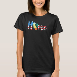 T-shirt California Home State Pride Map