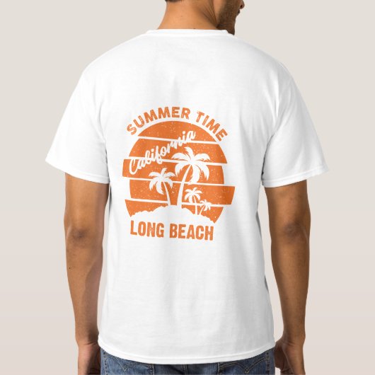 T-shirt California Long Beach (Dos)
