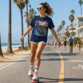 T-shirt California Map Vector Art