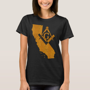 T-shirt California Mason Grand Lodge Arkgrandlodge Père