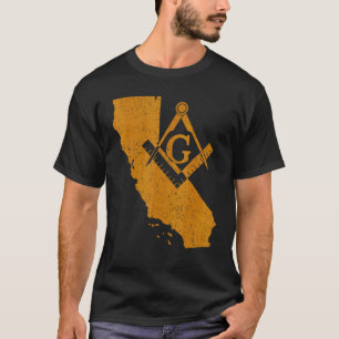 T-shirt California Mason Grand Lodge Arkgrandlodge Père