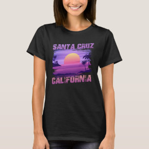 T-shirt California Père Noël Cruz Oceanside Beach