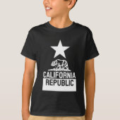 T-shirt CALIFORNIA REPUBLIC State Flag (Devant)
