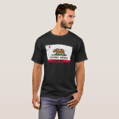 T-shirt California Republic Strong Flag Cool CA Flags for (Devant entier)