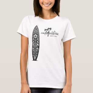 T-shirt California Santa Cruz, Surfing Planche de Surf Ckp