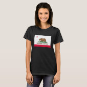 T-shirt California State Flag Design (Devant entier)
