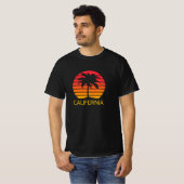 T-shirt California Sunset (Devant entier)