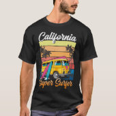 T-shirt California Supber Surfer (Devant)
