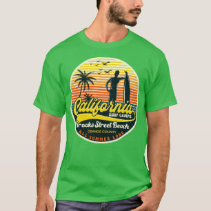 T-shirt California Surf Camp Brooks Street Beach