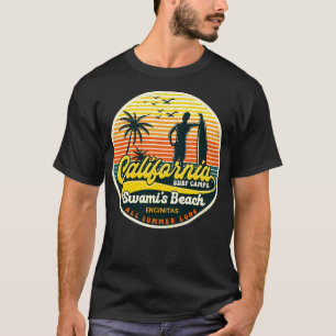 T-shirt California Surf Camp Swamis Beach