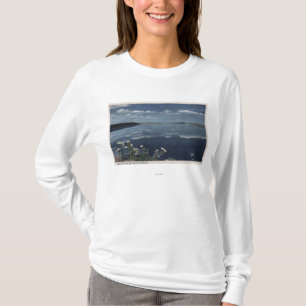 T-shirt CaliforniaView de lac mono en haute sierra