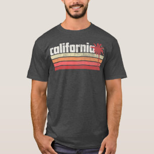 T-shirt CaliforniaVintage Retro les années 70 années 80 Gi