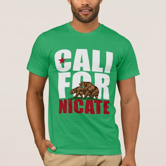 T-SHIRT CALIFORNICATE - (Devant)
