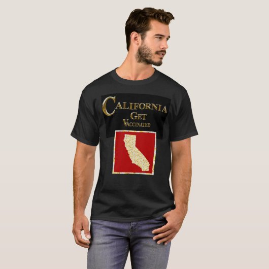 T-SHIRT CALIFORNIE (Devant entier)