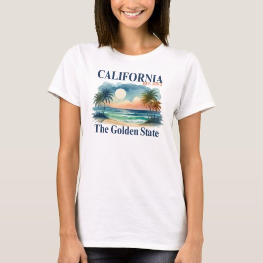 T-shirt Californie (Devant)