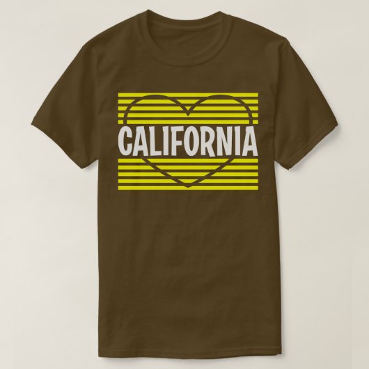 T-shirt Californie 5 (Design devant)