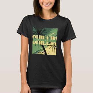 T-shirt Californie Chilling Beach Palmes Sun Party Summer 