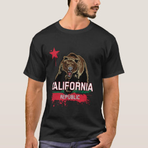 T-shirt Californie Grizzly Bear Cali Summer LA Gr