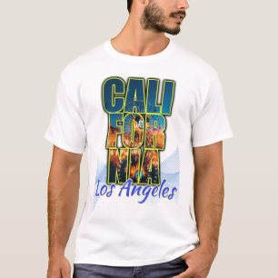 T-shirt Californie LA 988 - Été Du Surf