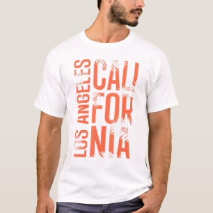 T-shirt Californie Sunset Surf Los Angeles Appel Pour Nia