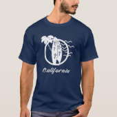 T-shirt Californie Surf (Devant)