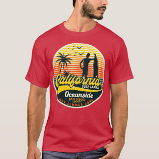 T-shirt Californie Surf Camp Oceanside