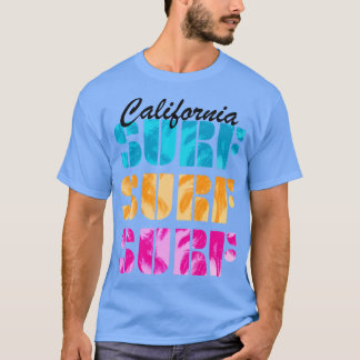 T-shirt Californie Surf Surfer Plage surf Océan Été