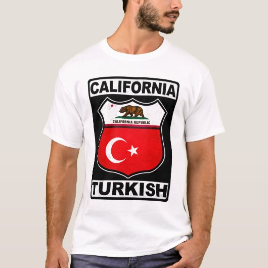T-shirt Californie Turc (Devant)