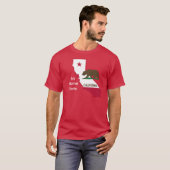 T-shirt californien (Devant entier)