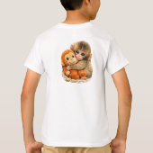 T-shirt « Câlin de singe avec un ami ». (Dos)