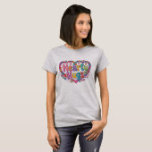 T-shirt Câlins Chaleureux (Devant entier)