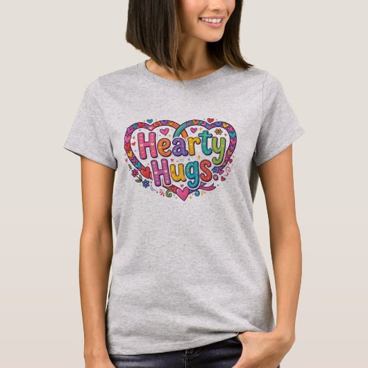 T-shirt Câlins Chaleureux (Devant)