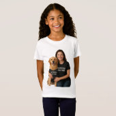 T-Shirt Câlins de chien (Devant entier)