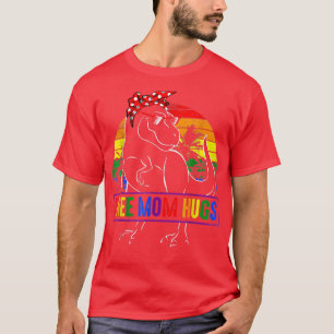 T-shirt Câlins de maman gratuits pour les femmes, LGBT Mom
