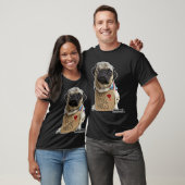 T-shirt Câlins de pug gratuits Classique 341 (Unisexe)